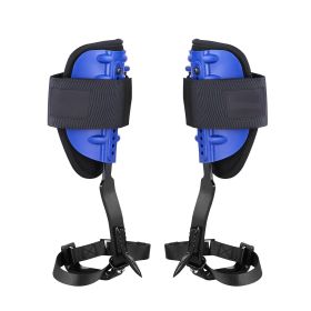 VEVOR Tree Climbing Spikes Set, Height-Adjustable Tree Climbing Gear with Straps & Harness, 350 lbs Load Capacity